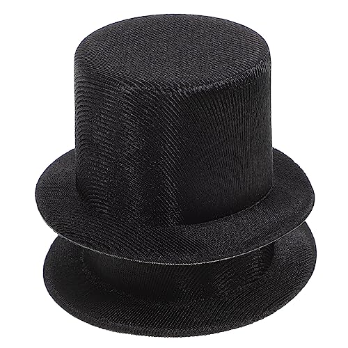 Beaupretty 2 Stück Miniatur Schneemann Hüte Kleine Handgefertigte Zylinderhüte aus Leichtem für DIY Bastelprojekte Puppen Schneemänner und Haarschmuck Schwarze Mini Hüte für Beaupretty 2 Stück Miniatur Schneemann Hüte Kleine Handgefertigte Zylinderhüte aus Leichtem für DIY Bastelprojekte Puppen Schneemänner und Haarschmuck Schwarze Mini Hüte für von Beaupretty