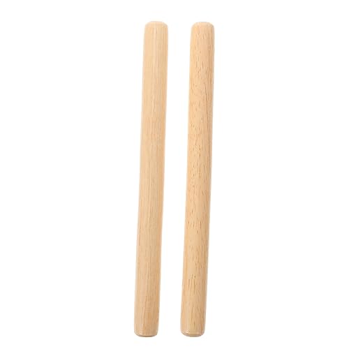 Beaupretty 2 Stück Musikalische Rhythmussticks aus Pädagogisches Instrument für Unterricht des Rhythmusgefühls von Beaupretty