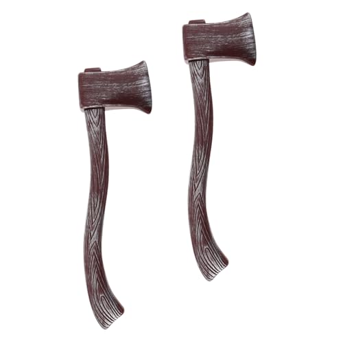 Beaupretty 2 Stück Piraten -Axe -Requisiten Cosplay Axt Requisite Gefälschte Äxte Requisite Ausführen Halloween Performance Requisiten Axtspielzeug Für Halloween-Cosplay-stütze Plastik von Beaupretty