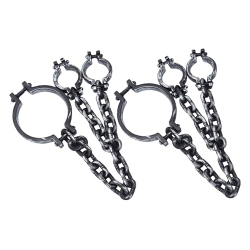 Beaupretty 2 Stück Plastik Halloween Handschellen Gefängnis Kostüm Zubehör Leichte Wiederverwendbare Spukhaus für Halloween Party Cosplay und Dekoration Beaupretty 2 Stück Plastik Halloween Handschellen Gefängnis Kostüm Zubehör Leichte Wiederverwendbare Spukhaus für Halloween Party Cosplay und Dekoration von Beaupretty