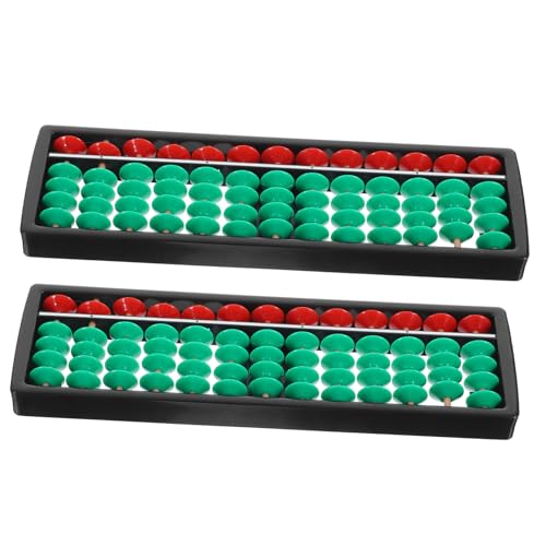 Beaupretty 2 Stück Plastik Spalten Perlen Abacus Bunte Rechenhilfe für Sicheres Material Perfektes Lernspielzeug für Mathematik im Klassenzimmer und Zuhause Beaupretty 2 Stück Plastik Spalten Perlen Abacus Bunte Rechenhilfe für Sicheres Material Perfektes Lernspielzeug für Mathematik im Klassenzimmer und Zuhause von Beaupretty