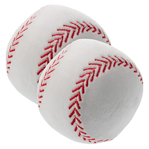 Beaupretty 2 Stück Plüsch Baseball Kissen Weiches Kuschelspielzeug Realistischem Design Dekoratives Sportkissen für Kinderzimmer Wohnzimmer Sofa und Auto Langlebiges Formstabiles Stoffball Beaupretty 2 Stück Plüsch Baseball Kissen Weiches Kuschelspielzeug Realistischem Design Dekoratives Sportkissen für Kinderzimmer Wohnzimmer Sofa und Auto Langlebiges Formstabiles Stoffball von Beaupretty