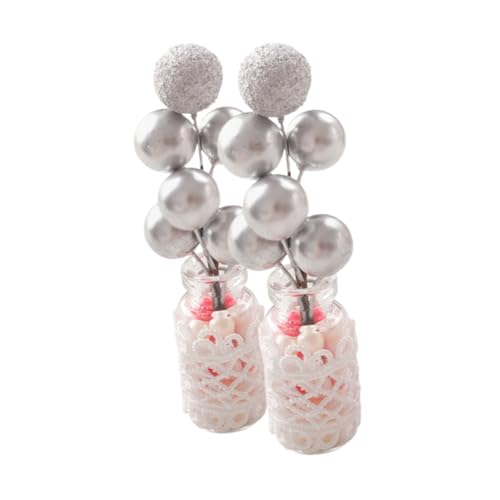 Beaupretty 2 Stück Puppenhaus Dekoration Realistische Mini-Pflanzen für Wohnraum Tischdeko ohne Pflegebedarf Beaupretty 2 Stück Puppenhaus Dekoration Realistische Mini-Pflanzen für Wohnraum Tischdeko ohne Pflegebedarf von Beaupretty