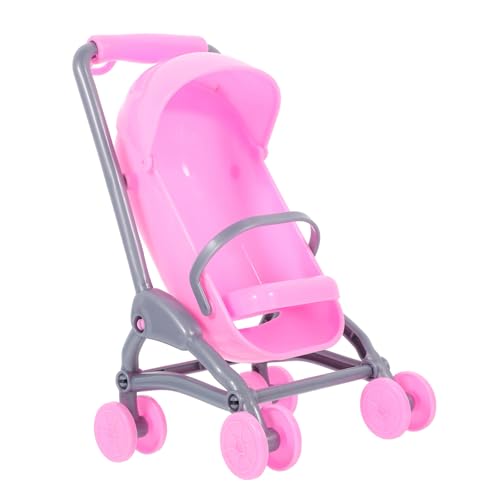 Beaupretty 2 Stück Puppenwagen für Leichtes Tragbares Puppenmodell mit Feiner Verarbeitung für Kreatives und Puppenhaus Dekoration von Beaupretty