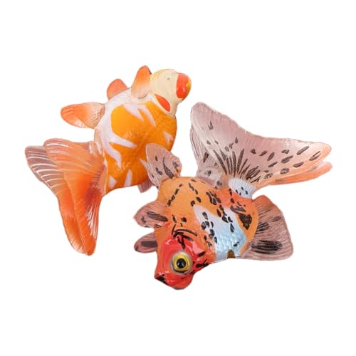 Beaupretty 2 Stück Realistische Goldfisch Figuren aus Kunststoff Kindgerechtes Fischspielzeug und Aquarium deko Detailgetreue Miniatur Modelle Neugier und Sozialem Lernen Beaupretty 2 Stück Realistische Goldfisch Figuren aus Kunststoff Kindgerechtes Fischspielzeug und Aquarium deko Detailgetreue Miniatur Modelle Neugier und Sozialem Lernen von Beaupretty