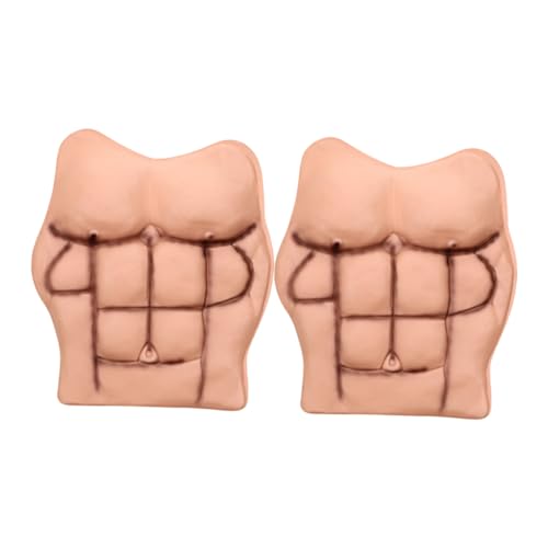 Beaupretty 2 Stück Realistische Männer Muskel Leichtes Wiederverwendbares Muskelkostüm mit Detaillierten Muskelkonturen für Halloween Cosplay und Themenpartys Beaupretty 2 Stück Realistische Männer Muskel Leichtes Wiederverwendbares Muskelkostüm mit Detaillierten Muskelkonturen für Halloween Cosplay und Themenpartys von Beaupretty