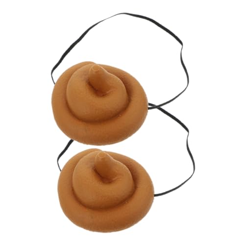 Beaupretty 2 Stück Realistische Poop Kostüm Mütze Lustige Party Kopfbedeckung Leichtes Bequemes Material Vielseitig Einsetzbar für Halloween Cosplay Pranks Familien und Bürofeiern von Beaupretty