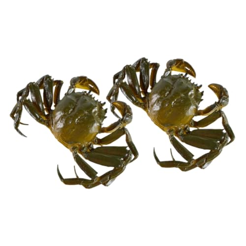 Beaupretty 2 Stück Realistisches Krabbenmodell aus Naturgetreues Leichte Deko-tierfiguren für Aquarium Foto-Requisite und Pädagogisches Meeresfrüchte Lernspielzeug Beaupretty 2 Stück Realistisches Krabbenmodell aus Naturgetreues Leichte Deko-tierfiguren für Aquarium Foto-Requisite und Pädagogisches Meeresfrüchte Lernspielzeug von Beaupretty