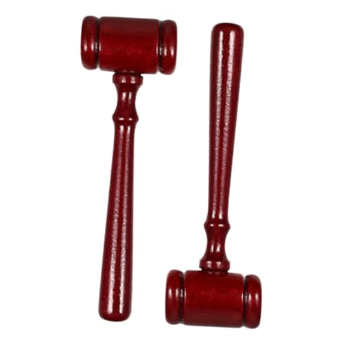 Beaupretty 2 Stück Richterhammer aus Teiliges Gerichtshammer für Kostüme und Auktionen Handgefertigter Gavel für Rollenspiele Karneval und Festliche Anlässe Beaupretty 2 Stück Richterhammer aus Teiliges Gerichtshammer für Kostüme und Auktionen Handgefertigter Gavel für Rollenspiele Karneval und Festliche Anlässe von Beaupretty