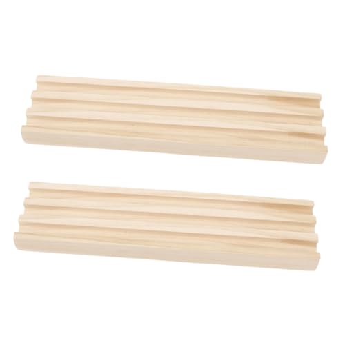 Beaupretty 2 Stück Rutschfester Domino Tray aus Holz Stabiles Tabletop Spielbrett mit Großem Fassungsvermögen für Domino Steine Langlebiger Holzständer für Geordnete Gesellschaftsspiele Beaupretty 2 Stück Rutschfester Domino Tray aus Holz Stabiles Tabletop Spielbrett mit Großem Fassungsvermögen für Domino Steine Langlebiger Holzständer für Geordnete Gesellschaftsspiele von Beaupretty