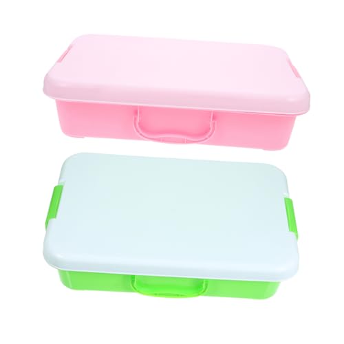 Beaupretty 2 Stück Sandtray mit Deckel Plastiksandbox mit Ergonomischem Griff Spieltablett für Aufbewahrungsbehälter für Bastelbedarf Beaupretty 2 Stück Sandtray mit Deckel Plastiksandbox mit Ergonomischem Griff Spieltablett für Aufbewahrungsbehälter für Bastelbedarf von Beaupretty