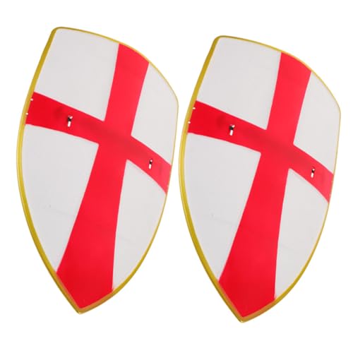 Beaupretty 2 Stück Schild Für Kinderkostüm Ritterschild Nummer Mittelalter Kinderschild Schlüssel Cosplay Kriege Krieger Party Kleiner Schild Kinderspielzeug Schild Gefälschter Schild von Beaupretty