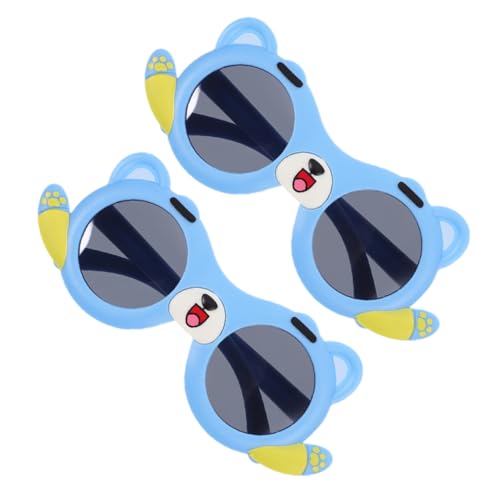 Beaupretty 2 Stück Sonnenbrillen Cartoon Hundedesign Uv Partybrille für Jungen Witzige Accessoires für Fotoshootings Geburtstagsfeiern Leicht zu Reinigen Langlebig von Beaupretty