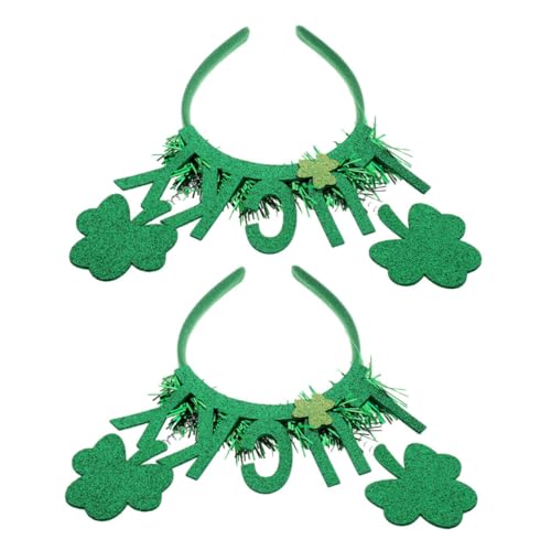 Beaupretty 2 Stück Stirnband st patricks day haarschmuck st. Patricks Day Kopfbedeckung Kopfbedeckungen Grüne Stirnbänder für Frauen st patricks day kopf zubehör Plastik Green Beaupretty 2 Stück Stirnband st patricks day haarschmuck st. Patricks Day Kopfbedeckung Kopfbedeckungen Grüne Stirnbänder für Frauen st patricks day kopf zubehör Plastik Green von Beaupretty