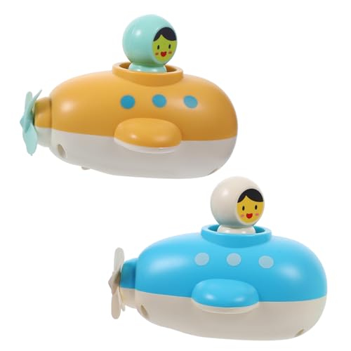 Beaupretty 2 Stück Teiliges Boot Förmiges Aufziehspielzeug Lustiges Wasserspielzeug für Badewanne und für Sommer von Beaupretty