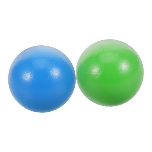 Beaupretty 2 Stück Teiliges Croquet Holzkugel für Outdoor Gartenspiele Langlebig Handpoliert Glatt für Gartenpartys Familienfeiern Freizeitspaß von Beaupretty