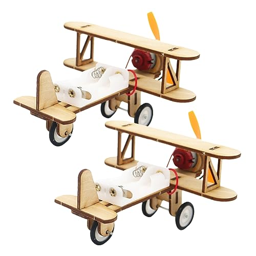 Beaupretty 2 Stück Teiliges DIY Holzflugzeug Bausatz mit Realistischem Design Pädagogisches Puzzle für Ab Jahren Handmontiertes Modellflugzeug zum Dekorieren und Zufällige Farbe Beaupretty 2 Stück Teiliges DIY Holzflugzeug Bausatz mit Realistischem Design Pädagogisches Puzzle für Ab Jahren Handmontiertes Modellflugzeug zum Dekorieren und Zufällige Farbe von Beaupretty