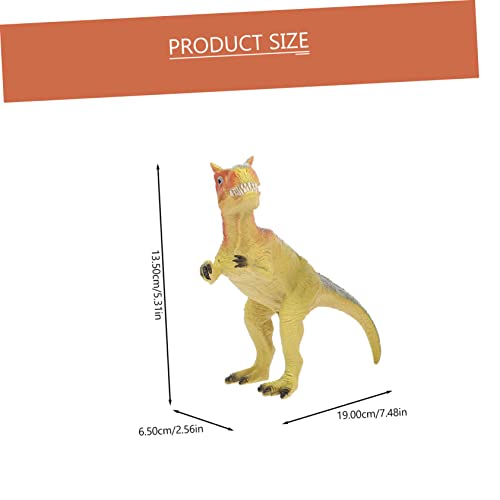 Beaupretty 2 Stück Teiliges Dinosaurier mit Soundfunktion Umweltfreundliche Simulation Dinosaurier Figuren Pädagogisches Lernspielzeug und Dekoration für Jungen und Mädchen Ab Jahren von Beaupretty
