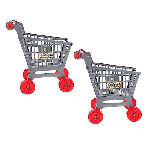 Beaupretty 2 Stück Teiliges Einkaufswagen Realistische Simulation Robustes Material Spielerisches Rollenspiel für Jungen und Mädchen Einfach zu Montieren für Kleinkinder Beaupretty 2 Stück Teiliges Einkaufswagen Realistische Simulation Robustes Material Spielerisches Rollenspiel für Jungen und Mädchen Einfach zu Montieren für Kleinkinder von Beaupretty