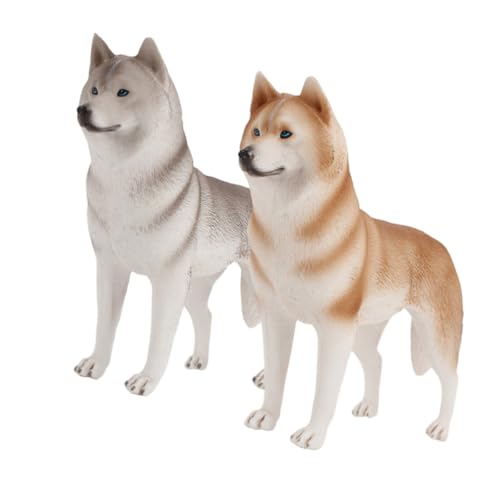Beaupretty 2 Stück Teiliges Fake Husky Hund Ornament Detailgetreue Desktop Dekoration Kindgerechtes Lernspielzeug Stabile Standfunktion für Zuhause Büro Auto Schrank Beaupretty 2 Stück Teiliges Fake Husky Hund Ornament Detailgetreue Desktop Dekoration Kindgerechtes Lernspielzeug Stabile Standfunktion für Zuhause Büro Auto Schrank von Beaupretty