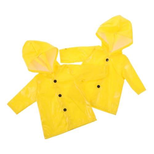 Beaupretty 2 Stück Teiliges Gelbes Puppen-Regenjacken Puppen Realistische Textur Einfach Anzuziehen Wetterfeste Zubehör für Fantasievolles Rollenspiel Beaupretty 2 Stück Teiliges Gelbes Puppen-Regenjacken Puppen Realistische Textur Einfach Anzuziehen Wetterfeste Zubehör für Fantasievolles Rollenspiel von Beaupretty