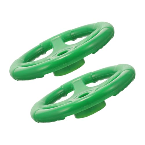 Beaupretty 2 Stück Teiliges Grün Robustes Kindersicheres Lenkradspielzeug Kompatibel mit Spielzeugautos Langlebig und Kindgerecht für Vielseitiges Fahrspaß Outdoor von Beaupretty