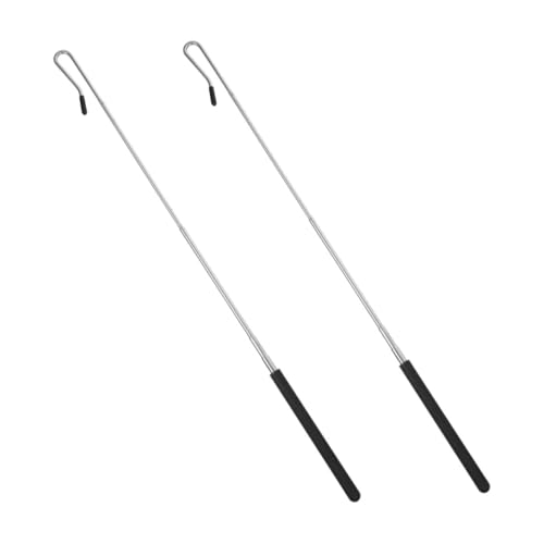 Beaupretty 2 Stück Teiliges Halbkörper Puppensteuerungsstäbe Ausziehbar Flexible Handpuppen Armkontrollstäbe für Lebendige Puppenbewegungen Leicht für Anfänger und Bühnenaufführungen von Beaupretty
