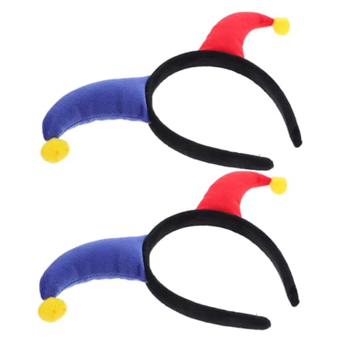 Beaupretty 2 Stück Teiliges Halloween Clown Haarband Stabiles Sicheres Material Vielseitiges Cosplay Stirnband für Erwachsene Festliches Party Kostüm Zubehör Langlebig und Bequem Beaupretty 2 Stück Teiliges Halloween Clown Haarband Stabiles Sicheres Material Vielseitiges Cosplay Stirnband für Erwachsene Festliches Party Kostüm Zubehör Langlebig und Bequem von Beaupretty