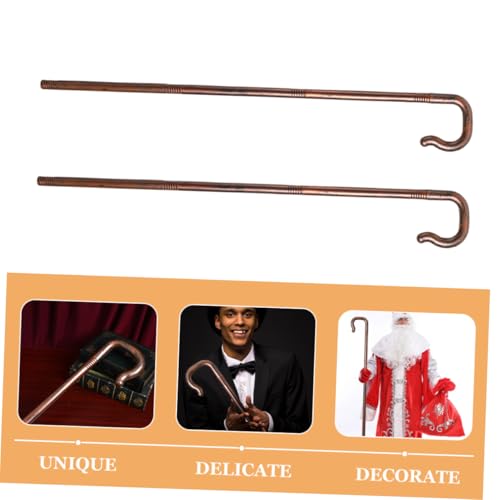 Beaupretty 2 Stück Teiliges Halloween Krücken Dekorativer Cosplay Zauberstab Robustes Halloween Deko Accessoire für Party Bühnenauftritt Karneval und Tanz Verkleidungselement Beaupretty 2 Stück Teiliges Halloween Krücken Dekorativer Cosplay Zauberstab Robustes Halloween Deko Accessoire für Party Bühnenauftritt Karneval und Tanz Verkleidungselement von Beaupretty