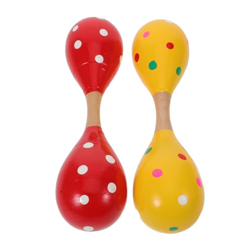 Beaupretty 2 Stück Teiliges Holz Doppelkopf Hand-Percussion-musikinstrumente für Nachhaltiges Material Lebendige Klänge Rhythmisches Shaken zur Frühkindlichen Musikförderung Beaupretty 2 Stück Teiliges Holz Doppelkopf Hand-Percussion-musikinstrumente für Nachhaltiges Material Lebendige Klänge Rhythmisches Shaken zur Frühkindlichen Musikförderung von Beaupretty