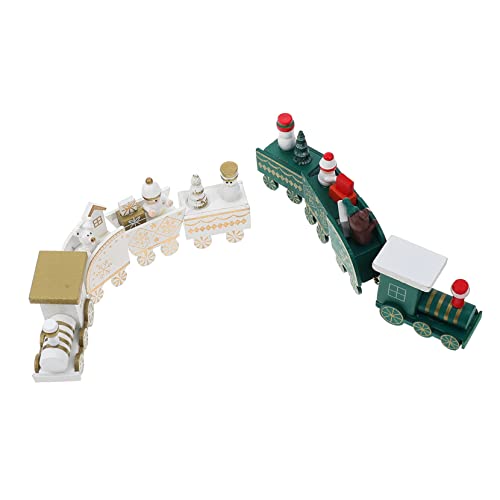 Beaupretty 2 Stück Teiliges Holz Weihnachtszug Abnehmbar DIY Bastel Dekoration für Schreibtisch und Fenster Kindgerechtes Grün und Weiß Festliche Holz Eisenbahn für Weihnachtsdeko Beaupretty 2 Stück Teiliges Holz Weihnachtszug Abnehmbar DIY Bastel Dekoration für Schreibtisch und Fenster Kindgerechtes Grün und Weiß Festliche Holz Eisenbahn für Weihnachtsdeko von Beaupretty