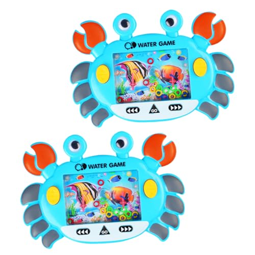 Beaupretty 2 Stück Teiliges Krabben Wasserspielzeug Handheld Wasser Ringwurfspielzeug für Decompression Toy mit Glatter Oberfläche Fördert Feinmotorik und Intelligentes im Outdoor und Beaupretty 2 Stück Teiliges Krabben Wasserspielzeug Handheld Wasser Ringwurfspielzeug für Decompression Toy mit Glatter Oberfläche Fördert Feinmotorik und Intelligentes im Outdoor und von Beaupretty