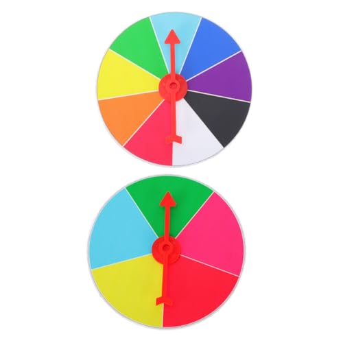 Beaupretty 2 Stück Teiliges Lotteriespiel Drehspiel für Unterrichtsaktivitäten und Partyzubehör Tragbares PVC Drehbrett für DIY Spiele und Gewinnspiele Beaupretty 2 Stück Teiliges Lotteriespiel Drehspiel für Unterrichtsaktivitäten und Partyzubehör Tragbares PVC Drehbrett für DIY Spiele und Gewinnspiele von Beaupretty