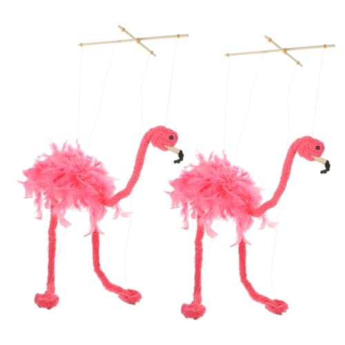 Beaupretty 2 Stück Teiliges Marionetten Flamingo aus Plüsch mit Schnur Strapazierfähiges Tierpuppenspielzeug Handgefertigte Marionette für Theater Party und Wohnraumdekoration Beaupretty 2 Stück Teiliges Marionetten Flamingo aus Plüsch mit Schnur Strapazierfähiges Tierpuppenspielzeug Handgefertigte Marionette für Theater Party und Wohnraumdekoration von Beaupretty