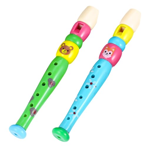 Beaupretty 2 Stück Teiliges Musikspielzeug für Bunte Kunststoff Six Hole Blockflöten Pädagogisches Instrument zur Musikalischer Fähigkeiten für Kleinkinder und Beaupretty 2 Stück Teiliges Musikspielzeug für Bunte Kunststoff Six Hole Blockflöten Pädagogisches Instrument zur Musikalischer Fähigkeiten für Kleinkinder und von Beaupretty