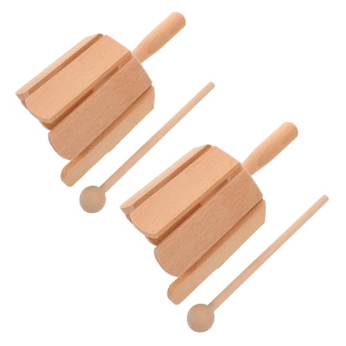 Beaupretty 2 Stück Teiliges Orff Holzpercussionsinstrument Klangqualität mit Schlägel Montessori Musikinstrument für Frühe Rhythmusförderung und Musikalische Früherziehung Beaupretty 2 Stück Teiliges Orff Holzpercussionsinstrument Klangqualität mit Schlägel Montessori Musikinstrument für Frühe Rhythmusförderung und Musikalische Früherziehung von Beaupretty