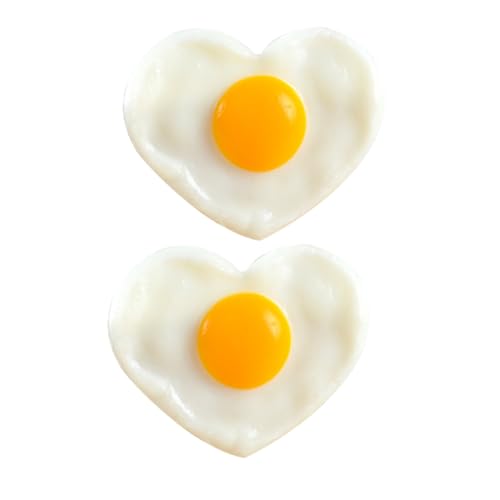 Beaupretty 2 Stück Teiliges PVC Herz Spiegelei Modell Realistische Küchen Deko Robustes Fake Food Display Leichtes Kleines Restaurant Requisit für Fotografie und Tischdekoration Beaupretty 2 Stück Teiliges PVC Herz Spiegelei Modell Realistische Küchen Deko Robustes Fake Food Display Leichtes Kleines Restaurant Requisit für Fotografie und Tischdekoration von Beaupretty