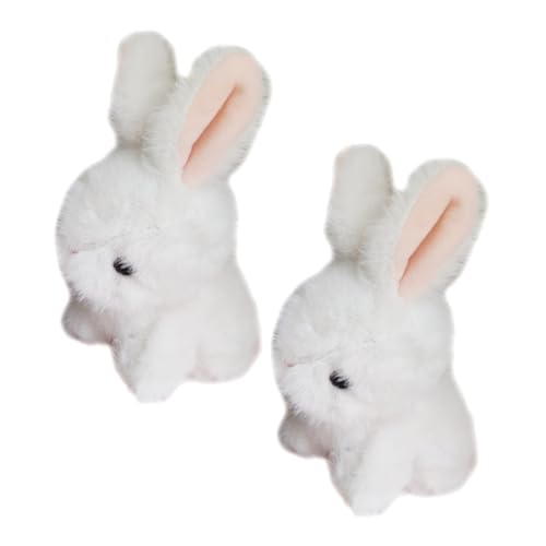 Beaupretty 2 Stück Teiliges Plüschhase Schlüsselanhänger Charm Kleine Weiße Hasen Kuscheltiere mit Aufhängeöse Weiches Plüsch für Kreatives für Jungen Mädchen Beaupretty 2 Stück Teiliges Plüschhase Schlüsselanhänger Charm Kleine Weiße Hasen Kuscheltiere mit Aufhängeöse Weiches Plüsch für Kreatives für Jungen Mädchen von Beaupretty