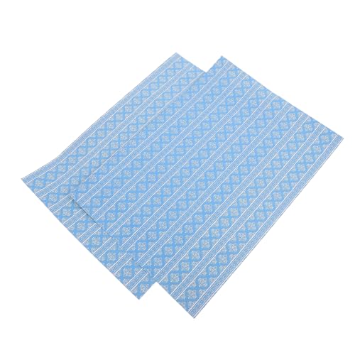 Beaupretty 2 Stück Teiliges Puppenhaus Selbstklebende Mini Tapetenaufkleber für Wand und Decke Abziehbar Vielseitig für Wohnzimmer Schlafzimmer und Spielzimmer Geeignet von Beaupretty