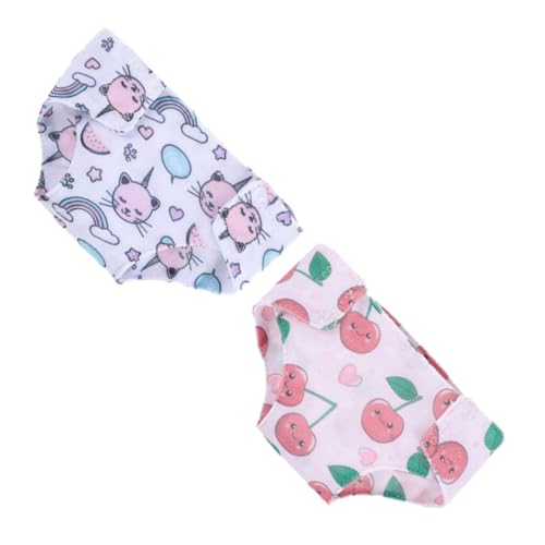 Beaupretty 2 Stück Teiliges Puppenunterwäsche für Babypuppen Lustige und Stilvolle Accessoires für Puppen Geeignet für Spiele Zufällige Designs Beaupretty 2 Stück Teiliges Puppenunterwäsche für Babypuppen Lustige und Stilvolle Accessoires für Puppen Geeignet für Spiele Zufällige Designs von Beaupretty
