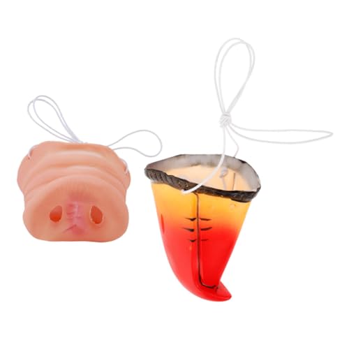 Beaupretty 2 Stück Teiliges Realistische Papageien und Schweinenase Cosplay Requisiten für Halloween und Partys Authentische Tiernasen für Kostüme Leicht und Komfortabel für Theater und Beaupretty 2 Stück Teiliges Realistische Papageien und Schweinenase Cosplay Requisiten für Halloween und Partys Authentische Tiernasen für Kostüme Leicht und Komfortabel für Theater und von Beaupretty