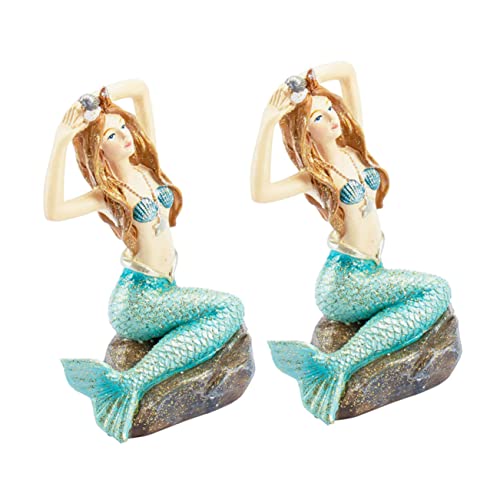 Beaupretty 2stücke Aquarium Meerjungfrau Dekoration Kunstharz Fischbecken Landschaftsornament Ornament Für Innenbereich Beaupretty 2stücke Aquarium Meerjungfrau Dekoration Kunstharz Fischbecken Landschaftsornament Ornament Für Innenbereich von Beaupretty