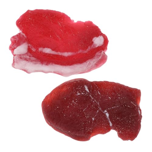 Beaupretty 2 Stück Teiliges Set Künstliches Fleisch Deko Realistische Schweine und Rindersteaks Täuschend Echte Fleischattrappen für Küchen Dekoration Fotografie Requisiten Party und Beaupretty 2 Stück Teiliges Set Künstliches Fleisch Deko Realistische Schweine und Rindersteaks Täuschend Echte Fleischattrappen für Küchen Dekoration Fotografie Requisiten Party und von Beaupretty