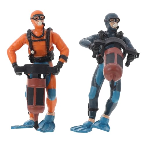 Beaupretty 2 Stück Teiliges Taucher Figuren PVC Desktop Dekoration Modellspielzeug für Aquarium Unterwasser Explorer Miniatur Ornamente Lehrspielzeug Beaupretty 2 Stück Teiliges Taucher Figuren PVC Desktop Dekoration Modellspielzeug für Aquarium Unterwasser Explorer Miniatur Ornamente Lehrspielzeug von Beaupretty