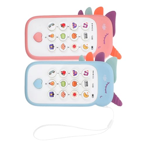 Beaupretty 2 Stück Teiliges Telefon mit Musik Leicht Kompakt und Klarer Interaktives Lernspielzeug für Kleinkinder Jungen Mädchen Fördert Spielerische Kommunikation und Eltern Junge Mädchen Beaupretty 2 Stück Teiliges Telefon mit Musik Leicht Kompakt und Klarer Interaktives Lernspielzeug für Kleinkinder Jungen Mädchen Fördert Spielerische Kommunikation und Eltern Junge Mädchen von Beaupretty