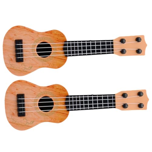 Beaupretty 2 Stück Teiliges Ukulele Simulation Gitarre aus Hochwertigem Kunststoff Pädagogisches Musikinstrument für Junge Mädchen für Frühe Musikerziehung Gelb Beaupretty 2 Stück Teiliges Ukulele Simulation Gitarre aus Hochwertigem Kunststoff Pädagogisches Musikinstrument für Junge Mädchen für Frühe Musikerziehung Gelb von Beaupretty