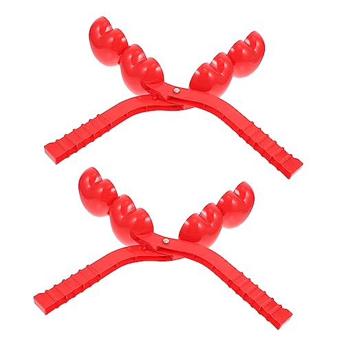 Beaupretty 2 Stück Teiliges Winter Schneeballzangen aus Kunststoff Kinderfreundlich Ergonomisch Geformt Hält Hände Warm und Sauber für Schneeballschlachten und Outdoor Beaupretty 2 Stück Teiliges Winter Schneeballzangen aus Kunststoff Kinderfreundlich Ergonomisch Geformt Hält Hände Warm und Sauber für Schneeballschlachten und Outdoor von Beaupretty