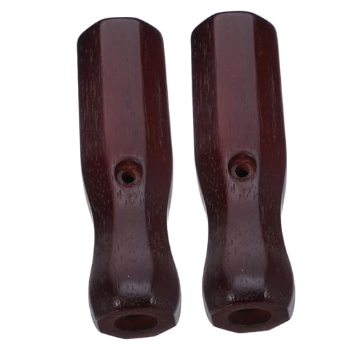 Beaupretty 2 Stück Tischfußballgriffe aus Holz rutschfeste Achteckige Foosball-Griffe Ergonomisch Geformt für Komfortables Ersatzteile für Tischfußballmaschinen Stilvolle und Langlebige von Beaupretty
