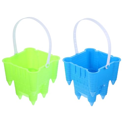 Beaupretty 2 Stück Tragbare Sand und Schneemodelle Outdoor für Strand und Schnee Farben Zufällig für Kreative Bauprojekte Zufällige Farbe Zufällige Farbe von Beaupretty