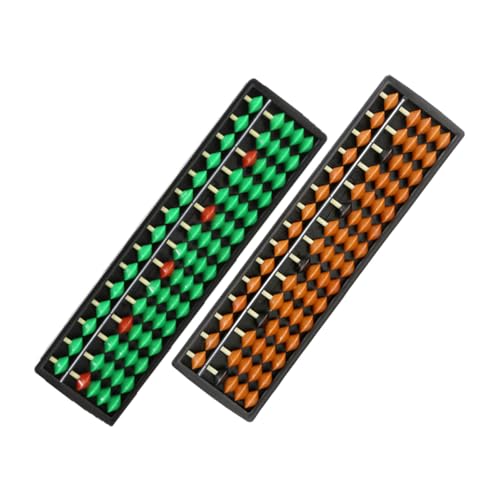 Beaupretty 2 Stück Tragbarer Rechentafel Abakus aus Langlebigem Material Kleiner Traditioneller Zählbrett für Pädagogisches Lernspielzeug Rechenfähigkeit und Konzentration Beaupretty 2 Stück Tragbarer Rechentafel Abakus aus Langlebigem Material Kleiner Traditioneller Zählbrett für Pädagogisches Lernspielzeug Rechenfähigkeit und Konzentration von Beaupretty